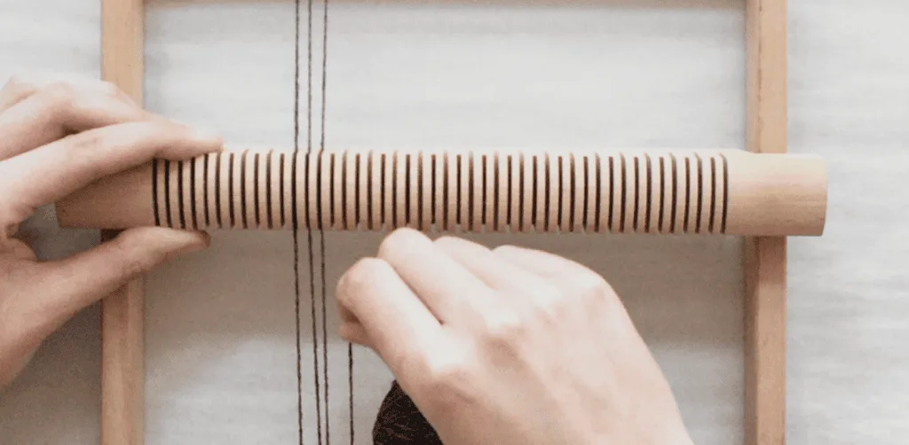 How to warp a frame loom